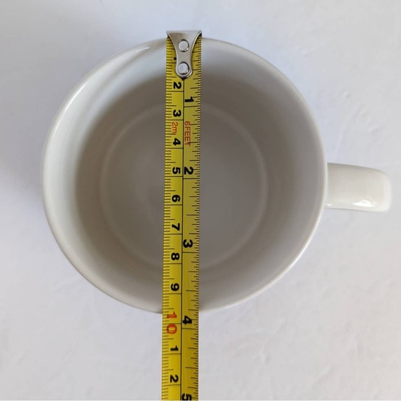 Anthropologie Jo Monogram Mug Initial L Coffee
Cup Ceramic Art Thoreau Quote - Picture 4 of 4